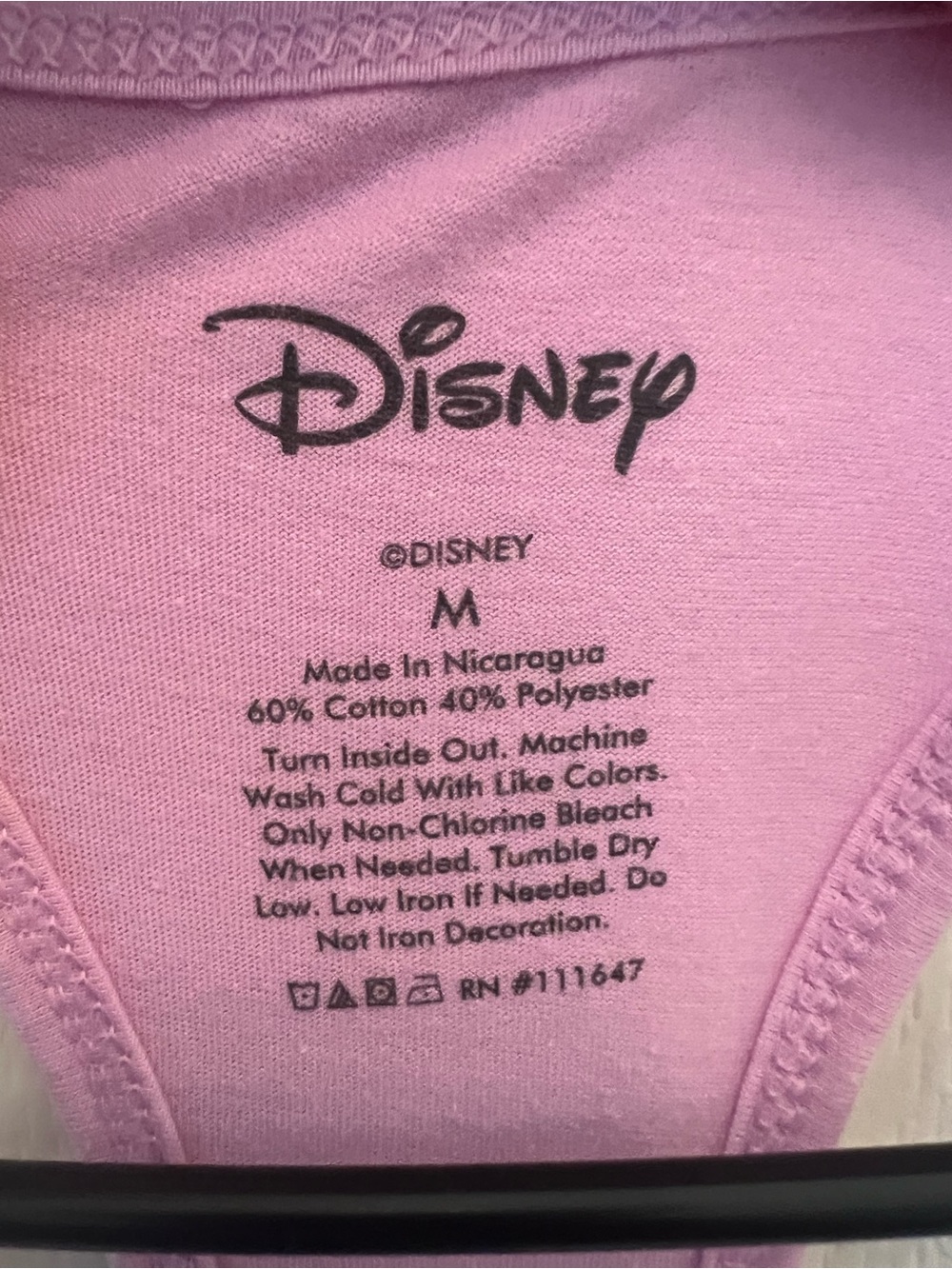 Disney Aladdin Pink tank top - Picture 3 of 3